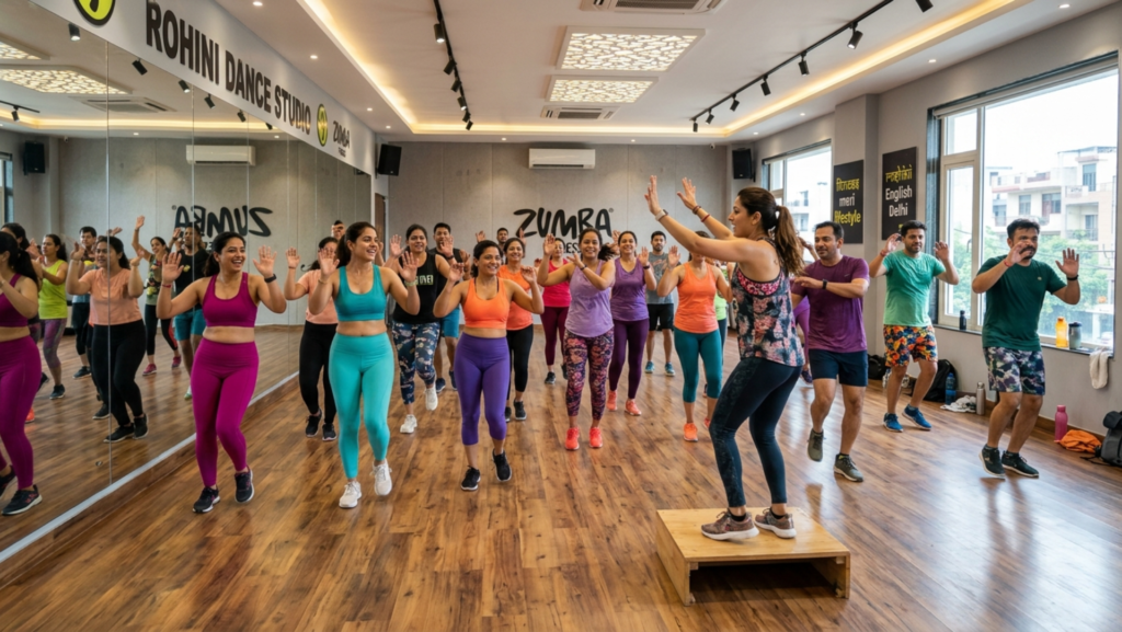 Best Zumba Classes in Rohini